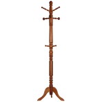 Cortesi Home Rachel Wooden Swivel Coat Rack // Oak