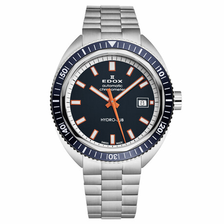 Edox Hydro-Sub Automatic // 80128-3BUM-BUIO