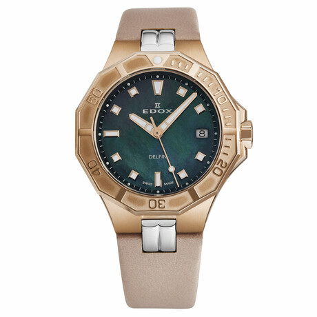 Edox Ladies Delfin Quartz // 53020-37RC-NANR