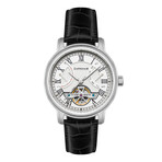 Thomas Earnshaw Heritage Longcase Double Retrograde Calendar Open Heart Automatic // ES-8169-04