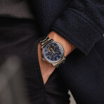 Thomas Earnshaw Heritage Longcase Double Retrograde Calendar Open Heart Automatic // ES-8169-22