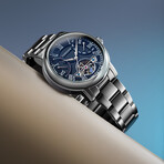 Thomas Earnshaw Heritage Longcase Double Retrograde Calendar Open Heart Automatic // ES-8169-22