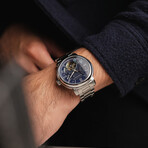 Thomas Earnshaw Heritage Longcase Double Retrograde Calendar Open Heart Automatic // ES-8169-22