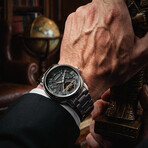 Thomas Earnshaw Heritage Longcase Double Retrograde Calendar Open Heart Automatic // ES-8169-11