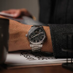 Thomas Earnshaw Heritage Longcase Double Retrograde Calendar Open Heart Automatic // ES-8169-11