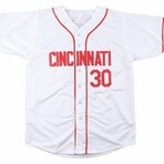 Bench, Rose & Griffey Sr. // CIN Reds // Signed Photos + Signed Jersey