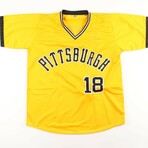 Al Oliver, Omar Moreno & Mike Easler // PIT Pirates // Signed Jersey