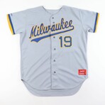 Robin Yount & Ted Simmons // MIL Brewers // Signed Jersey + Signed Photo