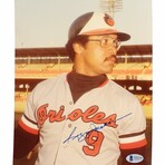 Reggie Jackson // CAL Angels Signed Jersey + BAL Orioles Signed Photo