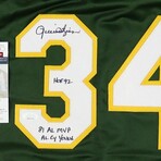 Rollie Fingers // Oakland Athletics // Signed Jersey + Signed Photo