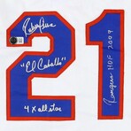 Ruben Sierra // TEX Rangers // Signed Jersey + Signed Full-Size Helmet