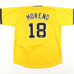 Al Oliver, Omar Moreno & Mike Easler // PIT Pirates // Signed Jersey
