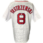 Carl Yastrzemski // BOS Red Sox // Jersey + Custom Framed Photo