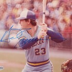 Robin Yount & Ted Simmons // MIL Brewers // Signed Jersey + Signed Photo