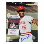 Ken Griffey Sr. & George Foster // CIN Reds // Signed Jersey + Signed Photo