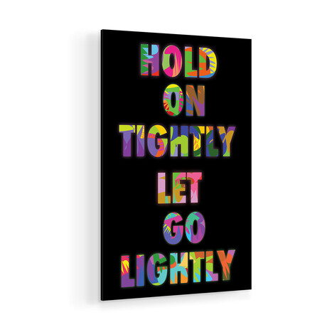 Tighly Lightly Print on Acrylic by TECHNODROME1 (16"H x 24"W x 0.25"D)