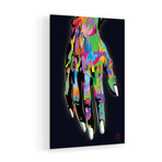Right Hand 2025 Print on Acrylic by TECHNODROME1 (16"H x 24"W x 0.25"D)