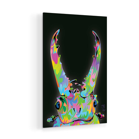 Beetle Jaws 2026 Print on Acrylic by TECHNODROME1 (16"H x 24"W x 0.25"D)