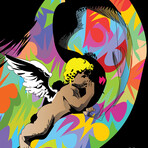 Cherub Ear 2026 Print on Acrylic by TECHNODROME1 (16"H x 24"W x 0.25"D)