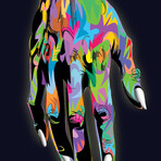 Right Hand 2025 Print on Acrylic by TECHNODROME1 (16"H x 24"W x 0.25"D)