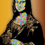 Mona Lisa 2025 Print on Acrylic by TECHNODROME1 (16"H x 24"W x 0.25"D)