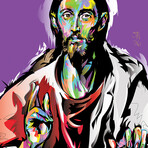El Greco Jesus 2026 Print on Acrylic by TECHNODROME1 (16"H x 24"W x 0.25"D)