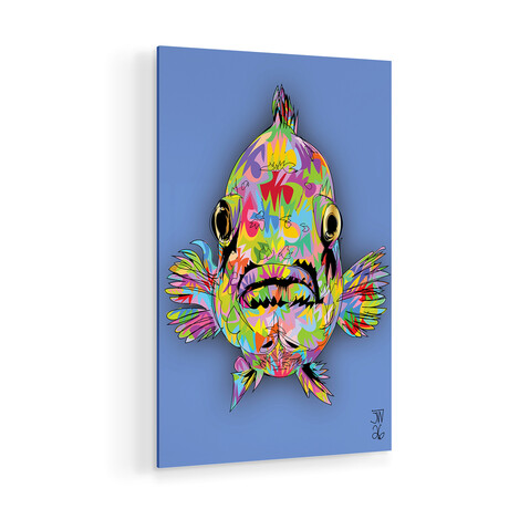 Fishy 2026 Print on Acrylic by TECHNODROME1 (16"H x 24"W x 0.25"D)