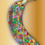 Banana Drome 2026 Print on Acrylic by TECHNODROME1 (16"H x 24"W x 0.25"D)