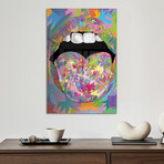 Tongue Mouth 2026 Print on Acrylic by TECHNODROME1 (16"H x 24"W x 0.25"D)