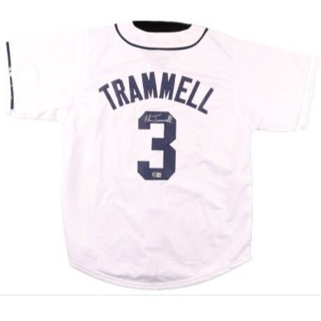 Alan Trammell // DET Tigers // Signed Jersey