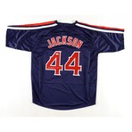 Reggie Jackson // CAL Angels Signed Jersey + BAL Orioles Signed Photo