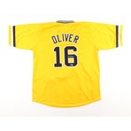 Al Oliver, Omar Moreno & Mike Easler // PIT Pirates // Signed Jersey
