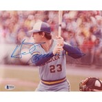 Robin Yount & Ted Simmons // MIL Brewers // Signed Jersey + Signed Photo