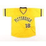 Al Oliver, Omar Moreno & Mike Easler // PIT Pirates // Signed Jersey