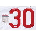 Bench, Rose & Griffey Sr. // CIN Reds // Signed Photos + Signed Jersey