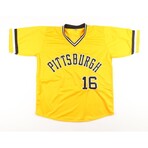 Al Oliver, Omar Moreno & Mike Easler // PIT Pirates // Signed Jersey