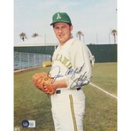 Jim "Catfish" Hunter & Vida Blue // Oakland Athletics // Signed Photo
