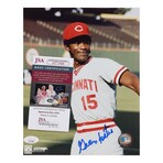 Ken Griffey Sr. & George Foster // CIN Reds // Signed Jersey + Signed Photo