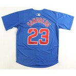 Ryne Sandberg // CHI Cubs // Signed Jersey + Signed Custom Framed Photo