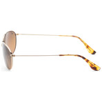 Baby Beach // Women's Aviator // Gold + Polarized HCL Bronze