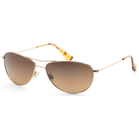 Baby Beach // Women's Aviator // Gold + Polarized HCL Bronze