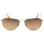 Baby Beach // Women's Aviator // Gold + Polarized HCL Bronze