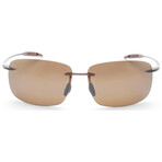 Breakwall // Men's Rectangular // Brown + Polarized HCL Bronze Gradient