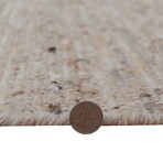 Aspen Heather Mesa Hand - Knotted Area Rug  //  Taupe (10' x 14')