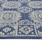 Hudson Suzani Hand Tufted Area Rug  //  Navy (2'3" x 8' Runner)