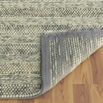 Cortico Heather Hand - Woven Area Rug  //  Grey (9' x 13')