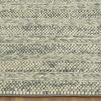 Cortico Heather Hand - Woven Area Rug  //  Grey (3'3" x 5'3")