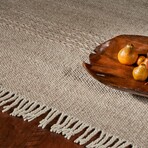 Maui Cable Knit Hand - Woven Area Rug  //  Natural (3'3" x 5'3")
