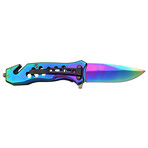 Spring Assisted Knife // TF-844 (Rainbow)