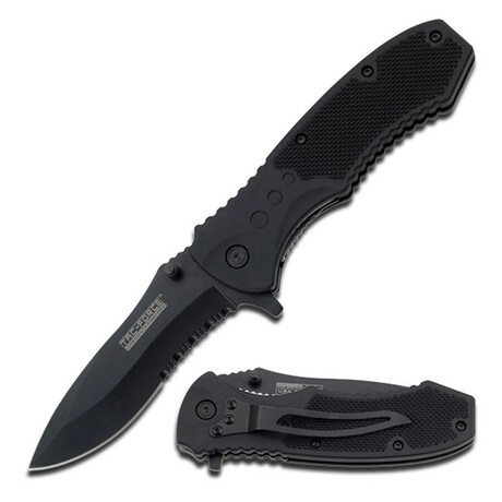 Spring Assisted Knife // TF-800 (Black)